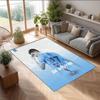 Kevin De Bruyne Printed Flannel Area Rug Non Slip Soft Polyester Floor Carpet Indoor Decor Mat for Bedroom Living Room Sofa