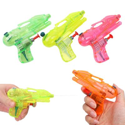 2/5/10pcs Plastic Mini Water Guns Transparent Squirt Water Guns Children Toy For Outdoor Beach Summer Outdoors Swimming Pool TMZ