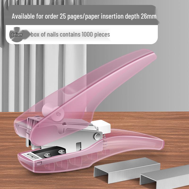 Large Handheld Office Stapler for Packaging and Binding