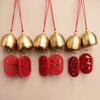Mini Brass Wind Chimes Outdoor Door Bell Door Window Wall Hanging Bell Japanese Room Decoration Pendant Garden Decor Outdoor