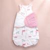Newborn Knit Cotton Anti-Startle Swaddle Sleeping Bag - All-Season Style