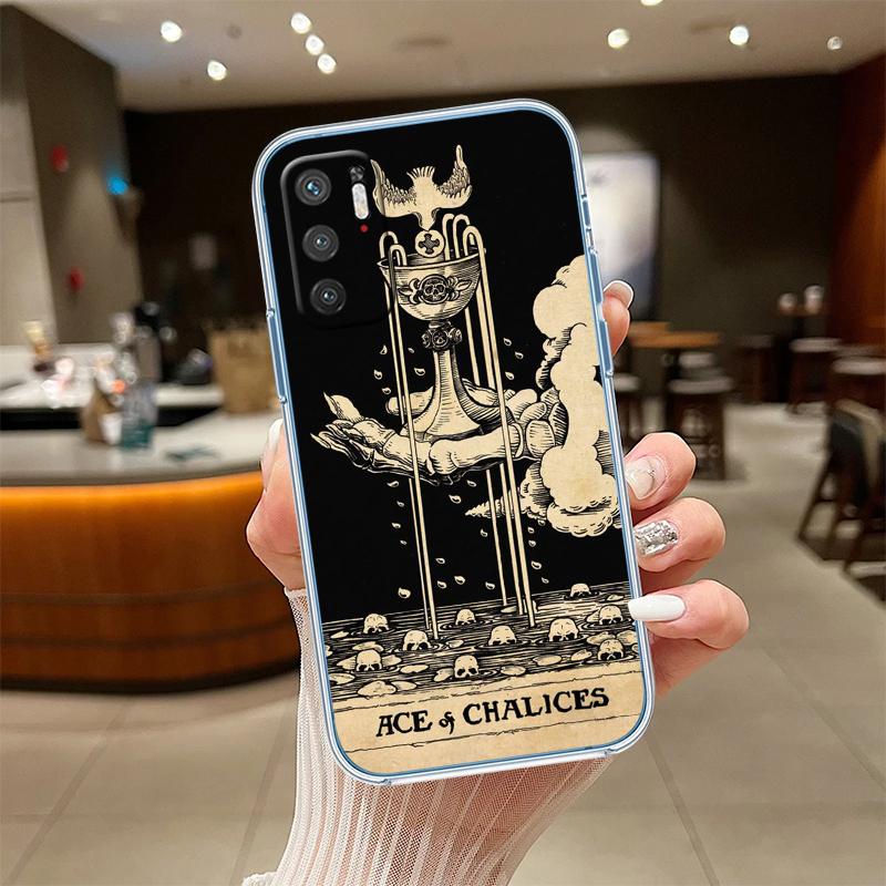 NH48 Witch Divination Tarot Moon Case for Motorola G10 G20 G30 G31 G32 G34 G35 G41 G42 G50 G51 G52 G55 G60 G60S G62 G71 G72 G75