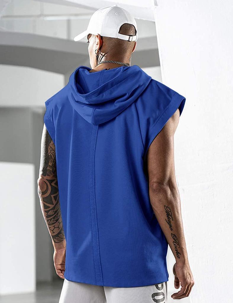2021 Men's Casual Sleeveless Pullover T-shirt Vest