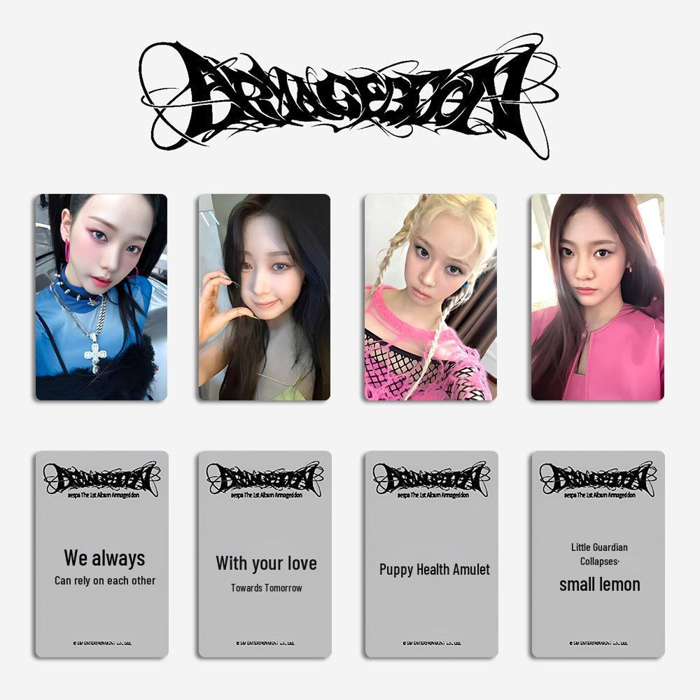Aespa's 1st Full Album Armageddon Pop-up: Yujin Special Random Card POB