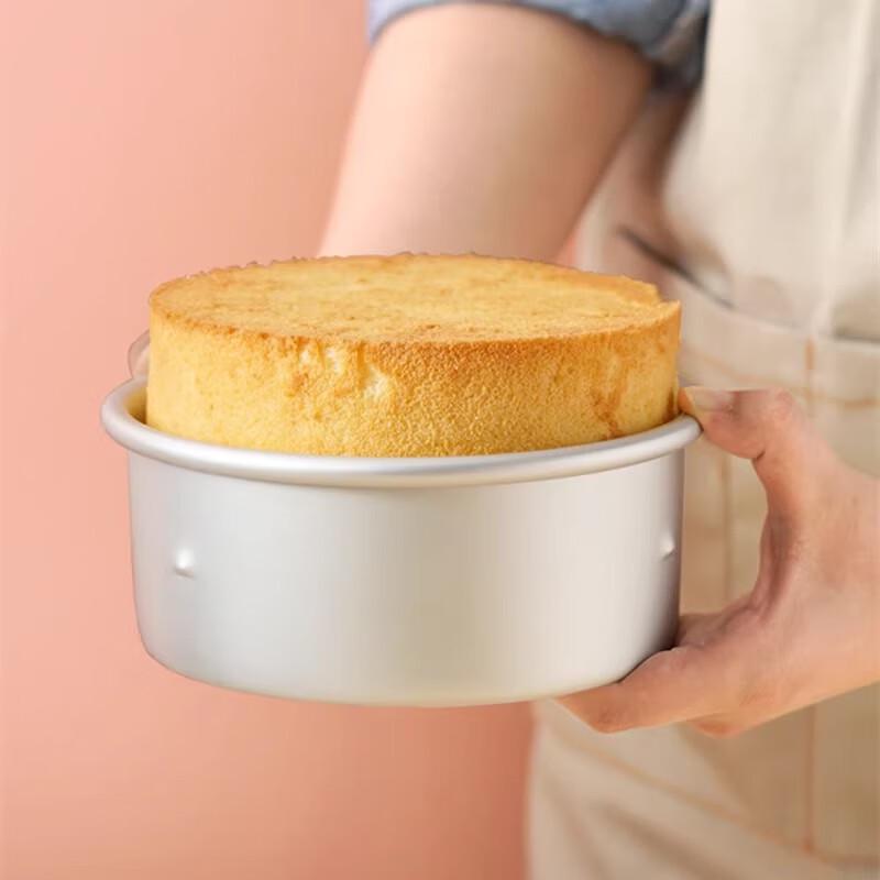 Sanneng SN5022 Chiffon Anodized Removable Bottom Round Cake Mold Set