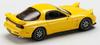 HJ64 1/64 Infini RX-7 (FD3S) TYPE RS Custom Version Sunburst Yellow Finished Product