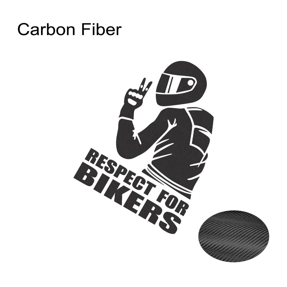 Respect For Bikers Various Sizes Car Sticker Waterproof  Sticker Decal Funny Vinyl Bike Motorcycle Auto Car Styling Decoration