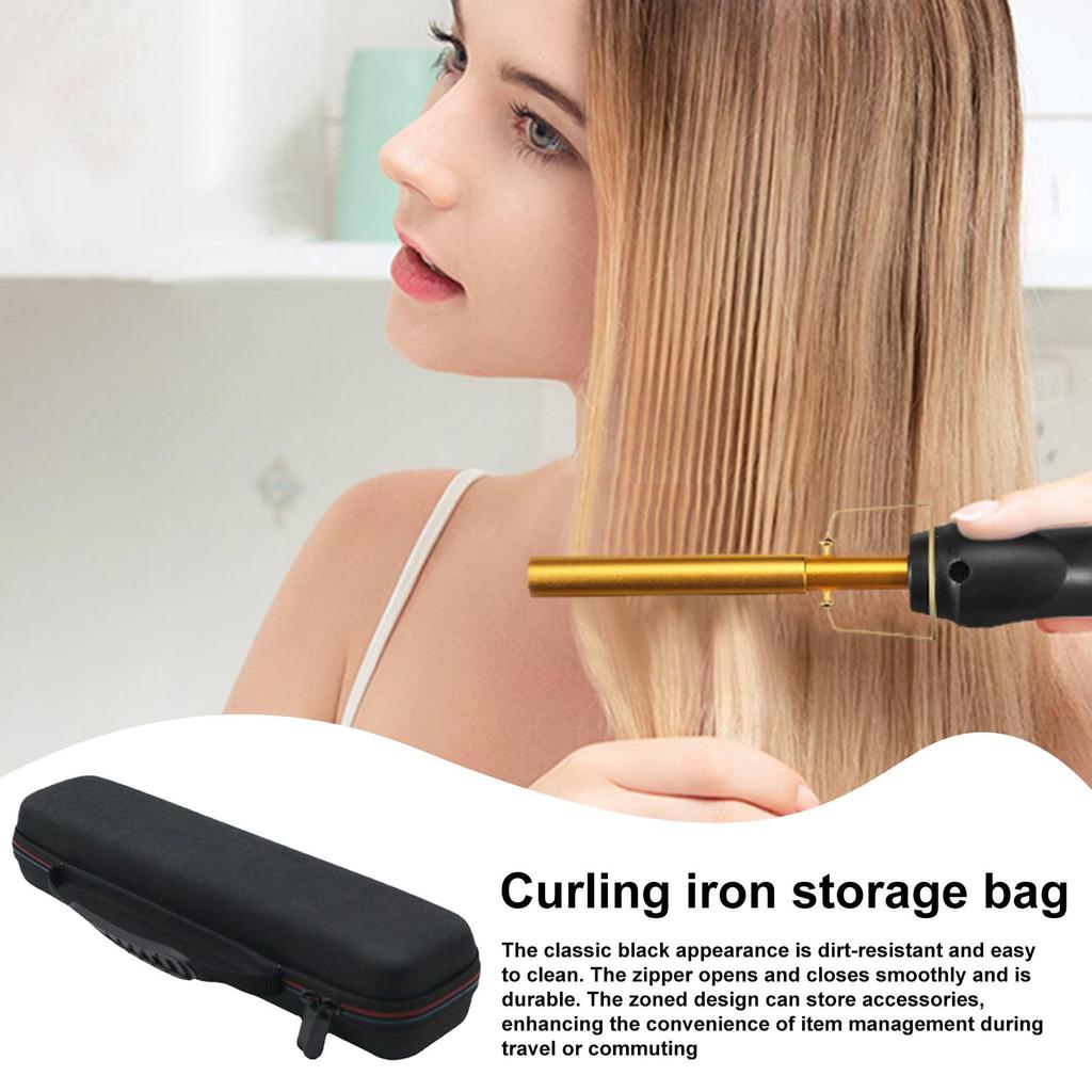 Portable Storage Bag For Hair Straighteners Curling Irons Hair Rollers Eva Hair Straightener Organzier Bag Travel Bag
