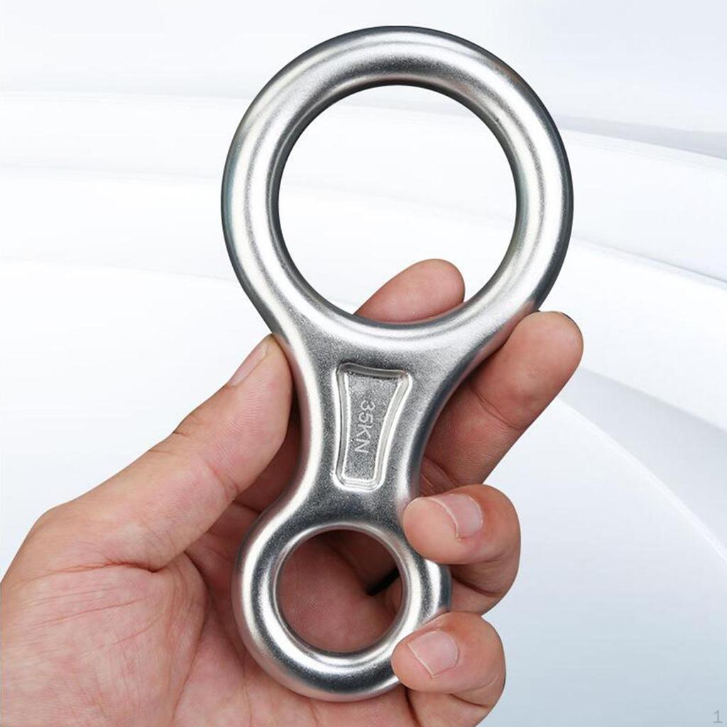 Descender Rappelling Gear Belaying Rock Climbing High Strength
