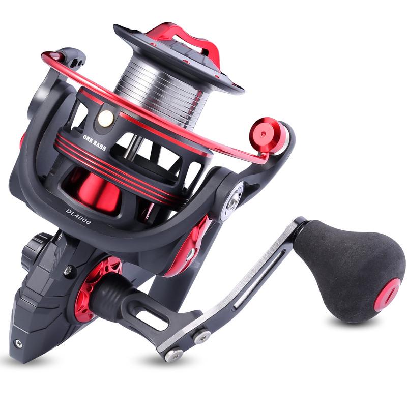 Buy Spinning Fishing Reel Carbon Fiber 15 LBs Max Drag Carp Fishing