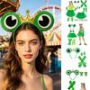Treefrog Queen Costume Set Childrens Costumes Outfit Role Play Headpiece For Kids Birthday Party And Family Gathering Fun