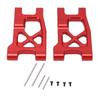 Braços Oscilantes Dianteiros Traseiros RC 1 18 Braço de Suspensão de Alumínio RC para Traxxas Latrax Teton para Desert Prerunner Vermelho