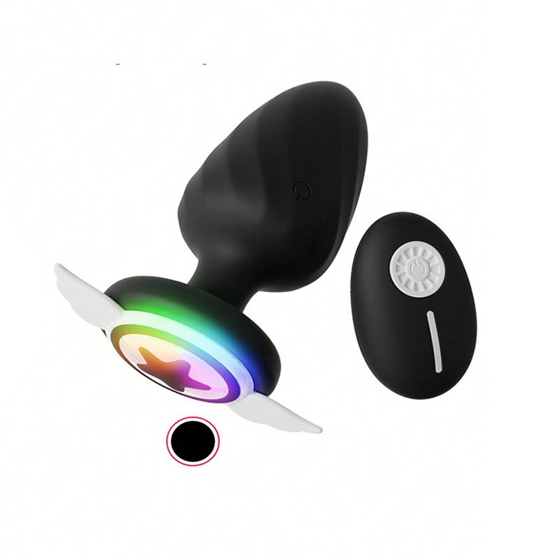 LED Anal Vibrator Plug Female Male Wireless Remote Control Sex Toys Male Prostate Massager Vagina Vibrator Anal Plug Adult Products