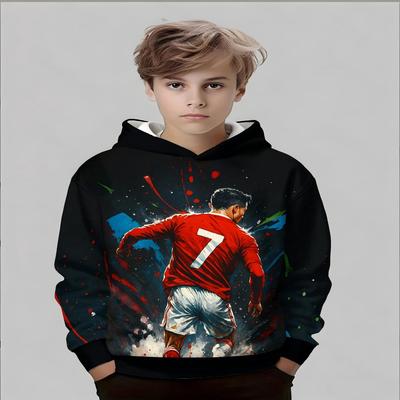 2026 Children's Hoodies 3D Printed New Men's and Women's Hoodies Casual Neutral Hoodies Children's Top Clothing