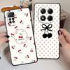 Case for Xiaomi Redmi Note 14 13 Pro Plus 12 11 12C 13C A1 9 8 7 14C 10 A4 A5 A3 K80 Phone Cover K40 A2 A1 Cartoon Cherry