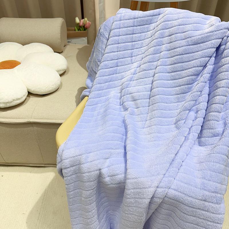 Shining Planet Girl Flannel Blanket | Warm Four Seasons Office Nap Air Conditioning Blanket