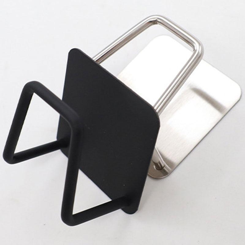 Suport pentru burete din oțel inoxidabil Cârlig de perete de bucătărie Suport de perete Organizator de bucătărie