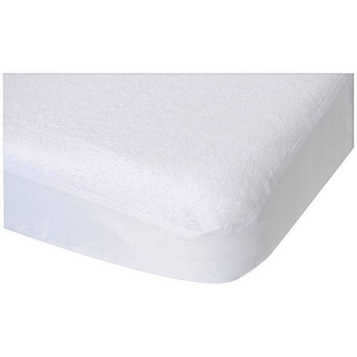 Alèse Protège Matelas - DOMIVA - Toucan - Blanc - 60 X 120 Cm