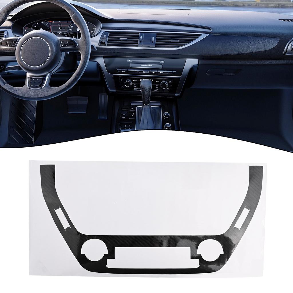 Scratch Resistant Protection Carbon Fiber Stickers For Toyota For Corolla 2019 2022 Console AC Button Control Frame