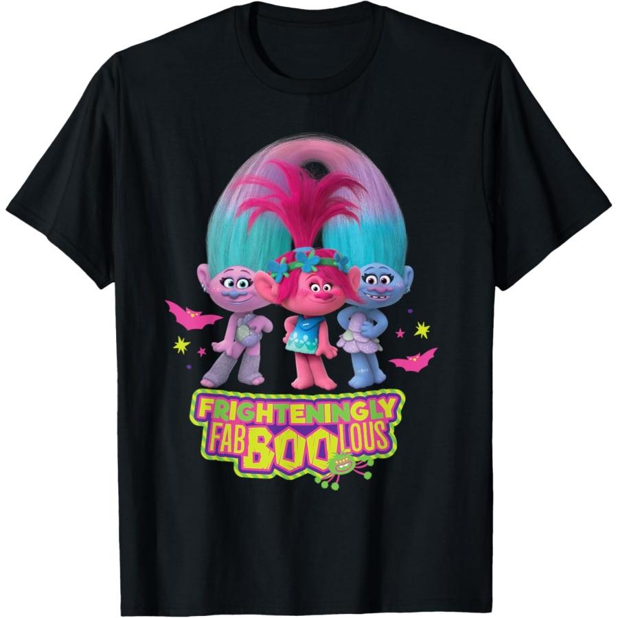 DreamWorks Trolls Spooky Faboolous Halloween T-Shirt XXXXXL чёрный