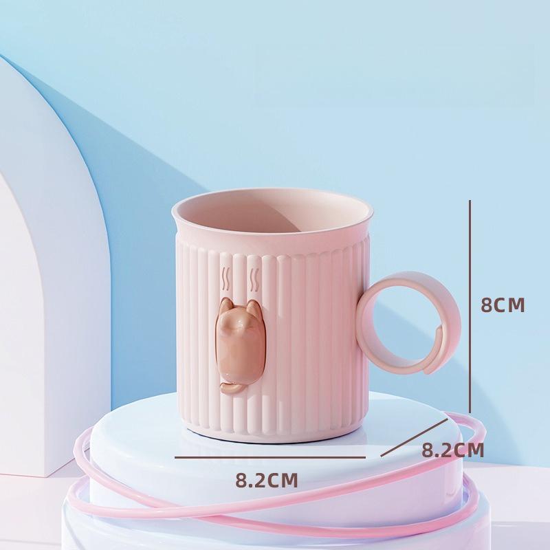 Light Luxury Cartoon Mouthwash Cup Set Couple Brushing Mouthwash Cup Cute High-value Student Dormitory Tooth Cup