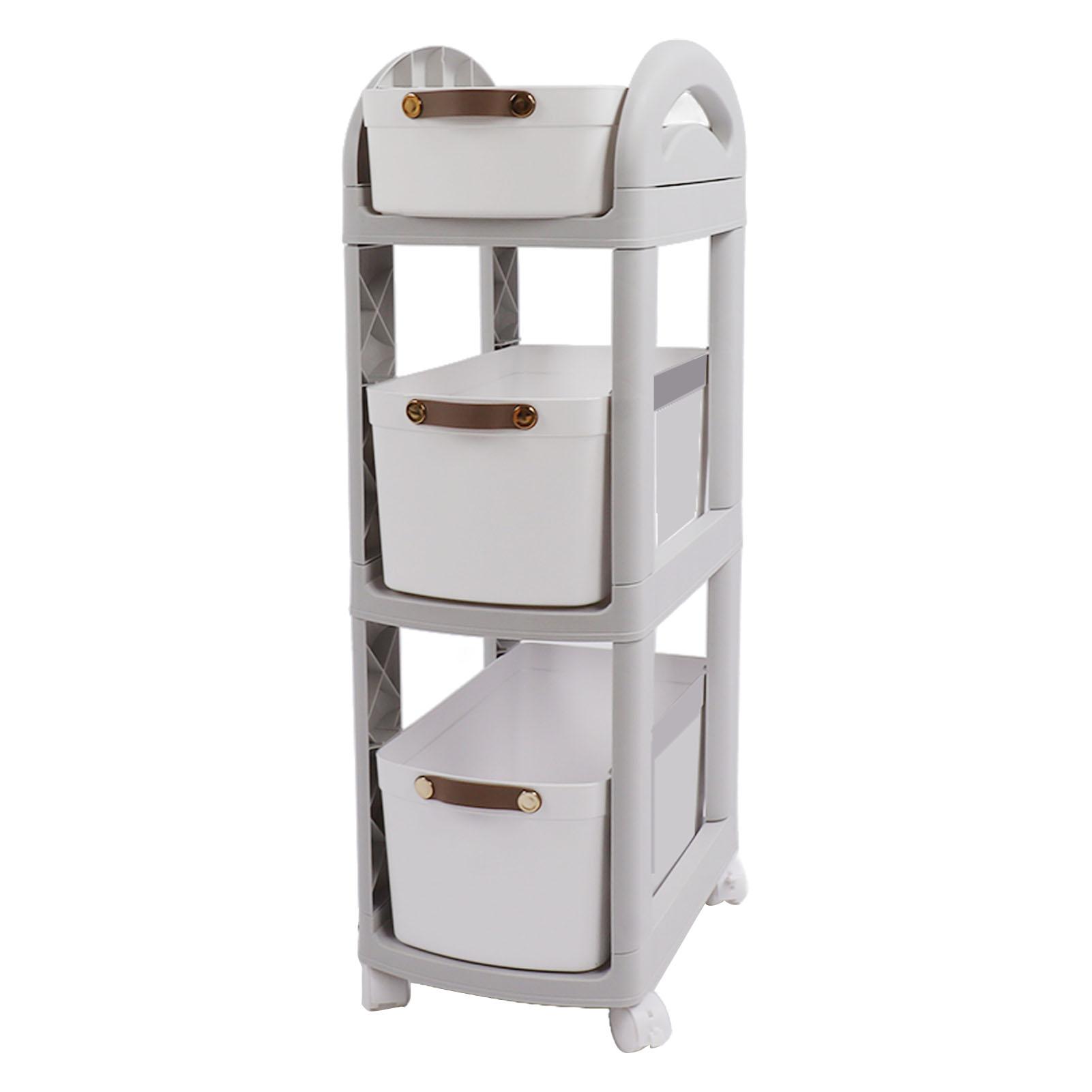 

Утолщенная увеличенная корзина, полка, тележка, многоуровневая стойка для хранения, съемная, напольная, многоуровневая