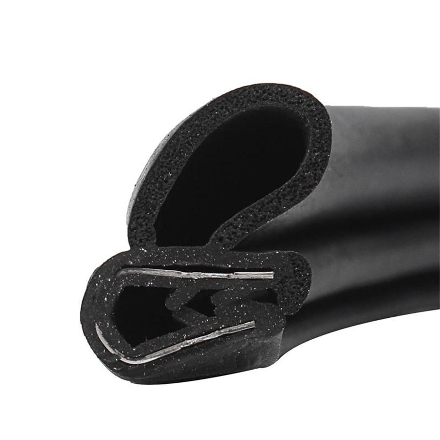 3 Meters 30mm Universal Door Edge Trim Protector Guard Hardwearing Car Auto Truck Ship Dustproof Rubber Seal Strip With Steel Sheet