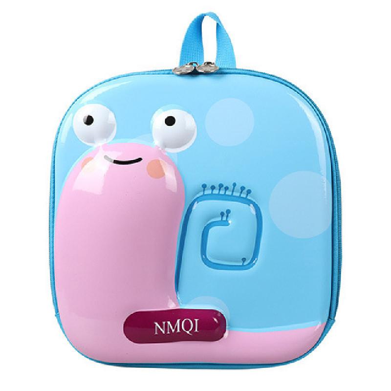 Yellow Blue Pink Beige Ins New Cartoon Eggshell 3d Eva Children Backpack Breathable Fun Style