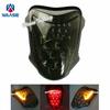 Waase For Suzuki Hayabusa GSXR1300 GSX-R1300 GSX1300R 2008-2020 Chrome Rear Tail Light Brake Turn Signals Integrated LED Light