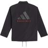 Adidas Basketball Series Fashion Soft Skin-Friendly Comfortable Daily Wear Versatile Casual Outerwear Jacket Unisex Black IW5641