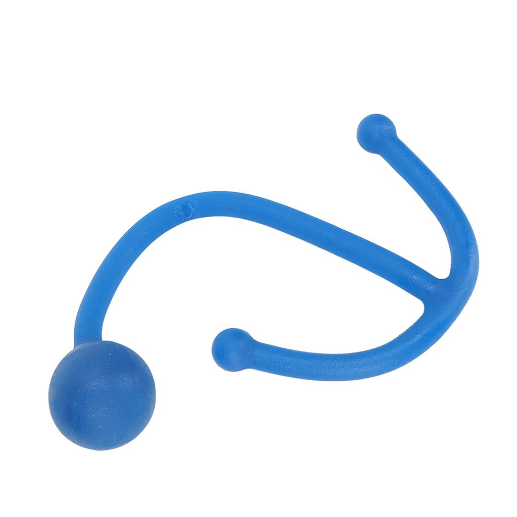 Übungsbänder Blau Starke Zugkraft SEBS-Material Weicher Griff Yoga-Band mit Ball Trainingsgerät für Zuhause