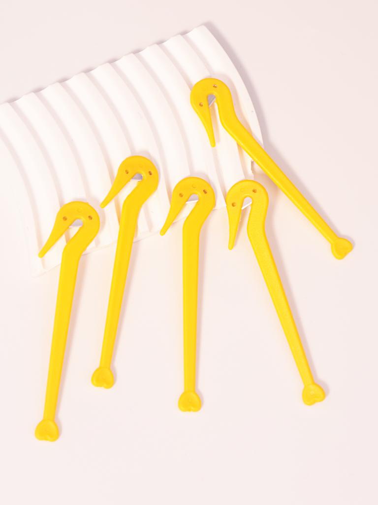 5PCS/set elastic hair splitter, elastic headband remover, painless, easy to disassemble