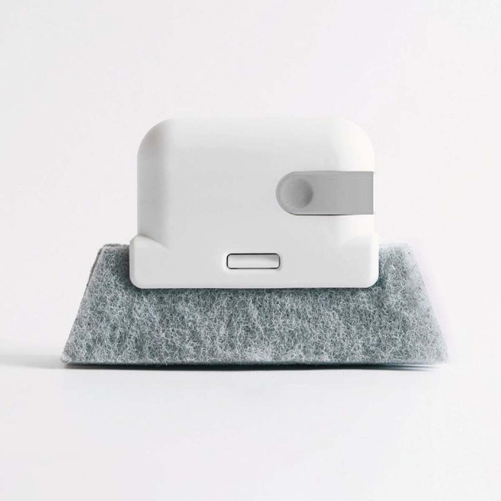 Versatile handheld cleaning brush - door and window, kitchen recess and crevices cleaning tool, reusable household dust remover