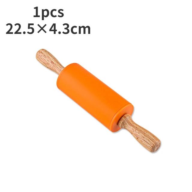 Hot Mini Wooden Rolling Pins Solid Natural Wood Rolling Pin Fondant Dough Roller Kitchen Cooking Baking Tools Accessories Crafts