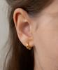 Tatiana Plump Volume Hoop Earrings Ec3227 (S/M/L)