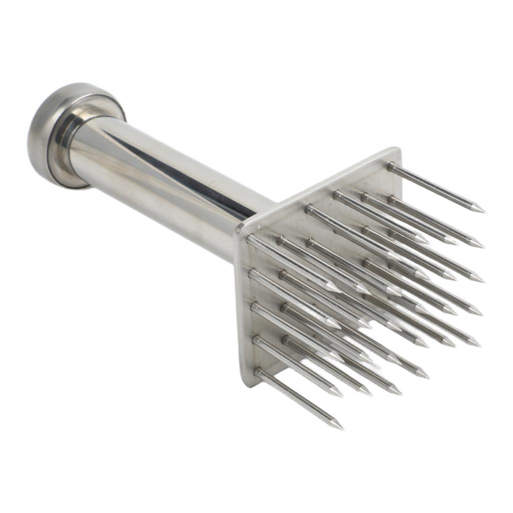 Breaks Down Tough Fibers 304 Stainless Steel Kitchen Tool Meat Tenderizer