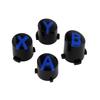eXtremeRate Replacement Custom ABXY Action Buttons for Xbox Series X Classic Symbol ABXY Keys for Xbox One and Elite and & S, 3-Tone S/X V1/V2 [Black,