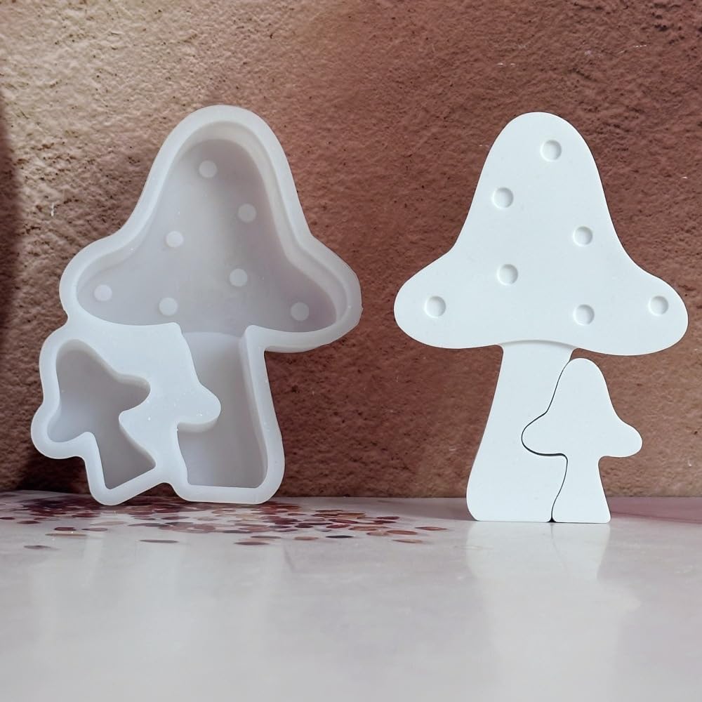 

Mushroom Silicone Mold DIY Casting Mold Resin Mold Candle Mold for Autumn Decoration China Mainland