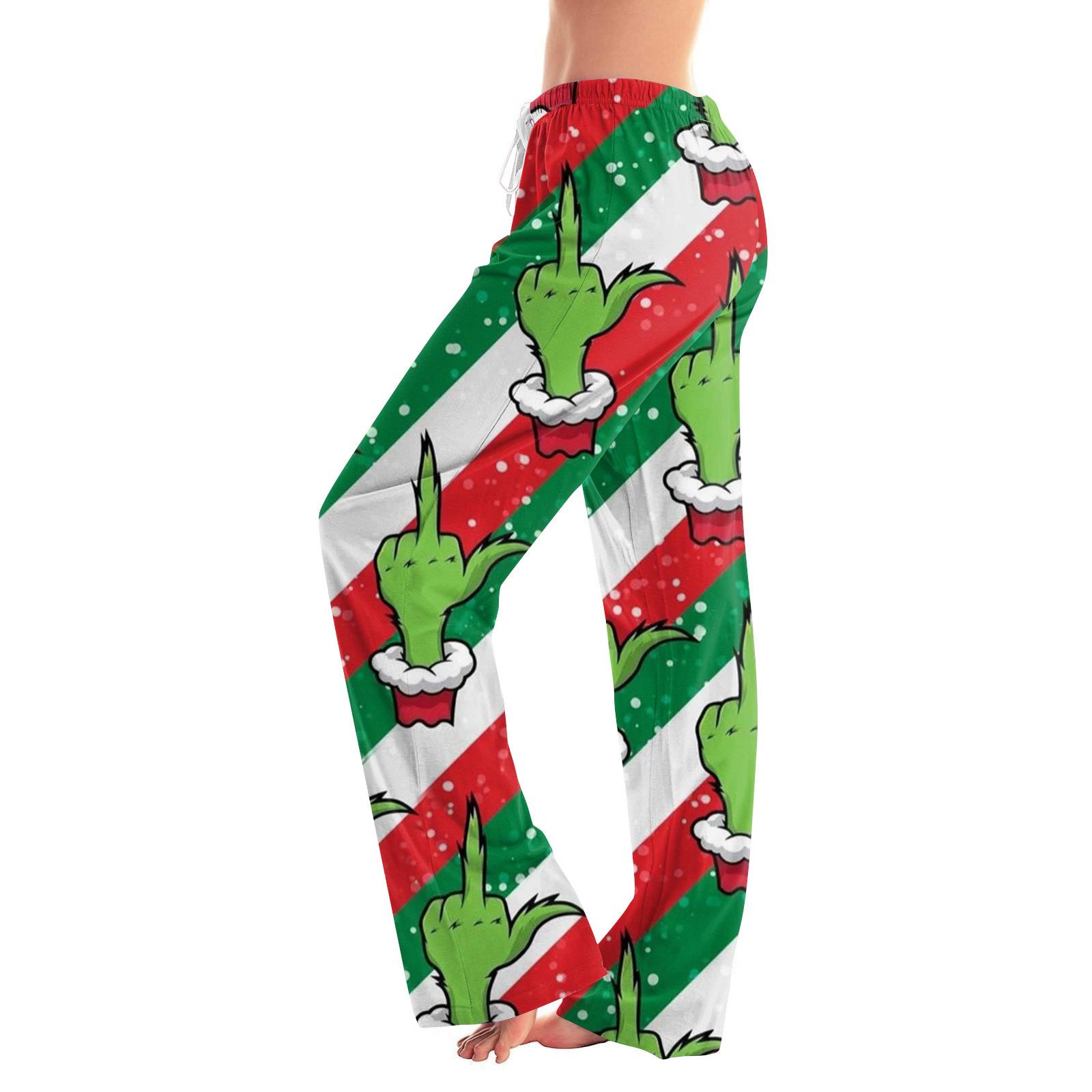 

Women Winter Soild Color Pants Full Length Long Trousers Sports Pants XL