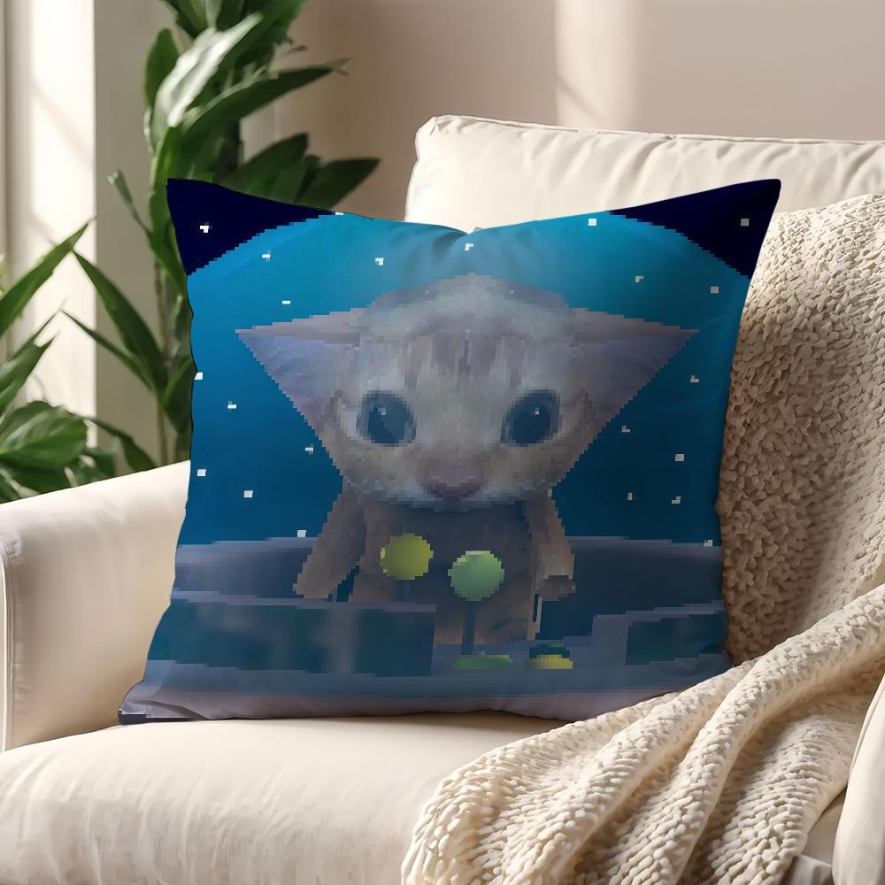 Airdays Cat Meme Cute cushion cover Decoration Room Shop Car Best Home Office Coffee Pillow Sofa Printing Nordic Simplicity Hit