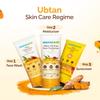 Mamaearth Ubtan Turmeric Saffron Face Wash 150ml – Natural Glow, Tan Removal, Brightening – SLS & Paraben Free – All Skin Types