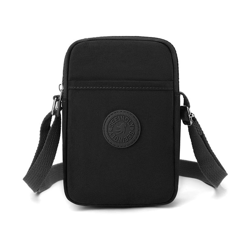 Women's Crossbody Bag Nylon Commuter Coin Purse Multi-Compartment Mobile Phone Bag