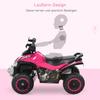 No Power Ride On Car for Kids 4 Wheel Foot-to-Floor Sliding Walking Push Along ATV Toy for 18-36 Months