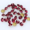 Large Round Colored Pointed Back Glass Rhinestones for DIY Phone Cases and Nail Art.