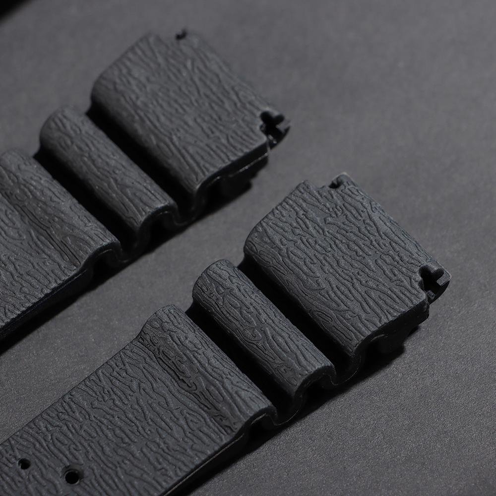 20mm 22mm 24mm Soft Silicone Rubber Strap for Seiko Watchband Sports Water Resistant Strap for Men Woman Universal Strap