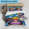 3PCS Clash Royale Heroes Collage Bedding set,Ideal For1pc Duvet Cover And 2pcs Pillowcases Perfect for Christmas gift,Ideal for Bedroom, Dormitory
