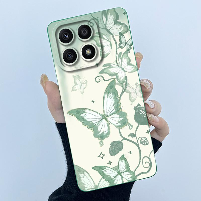 Hülle Für Honor X8a 4G X8b X8 4G Hülle Panda Süße Mädchen Katzen Flüssig Stoßfest Weicher Stoßfänger Für Honor X 8a X 8b Rückseite