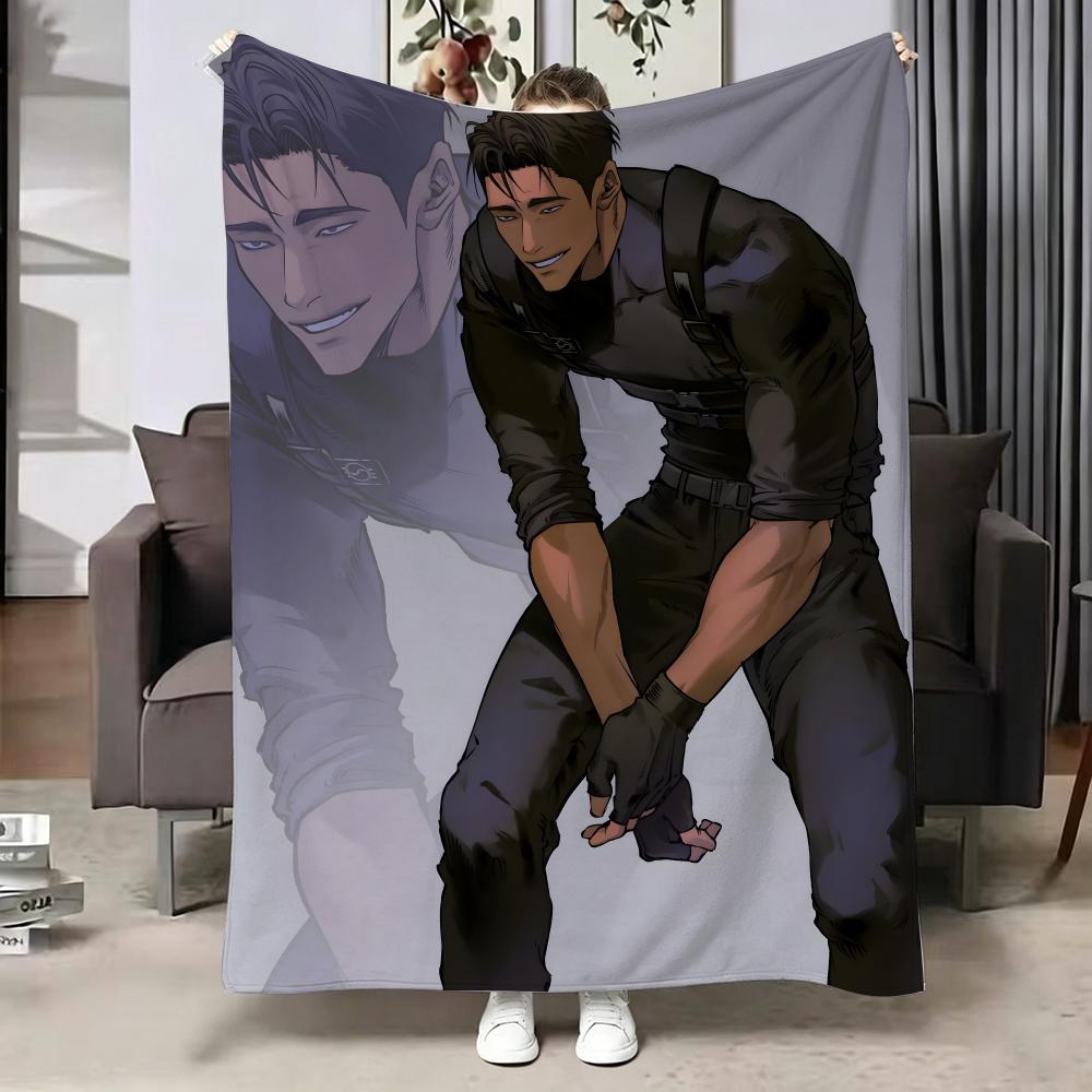 Game SSisyphus HHound Throw Soft Warm Flannel Blanket Multiuse Throw for Bed Sofa Office Air Conditioning Nap Blanket