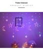 Samsung LED Curtain String Lights - Stars & Moon Decoration for Festivals