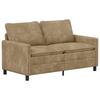 Sofa Taupe 156 X 81 X 87.5 Cm Polyester